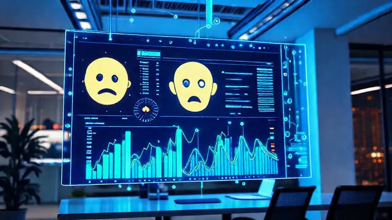 Datos visuales impactantes en la oficina moderna