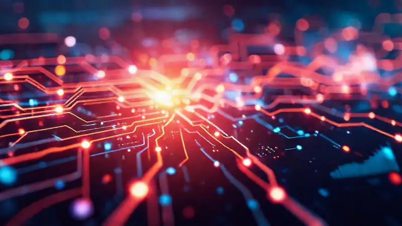 Interfaz tecnológica futurista