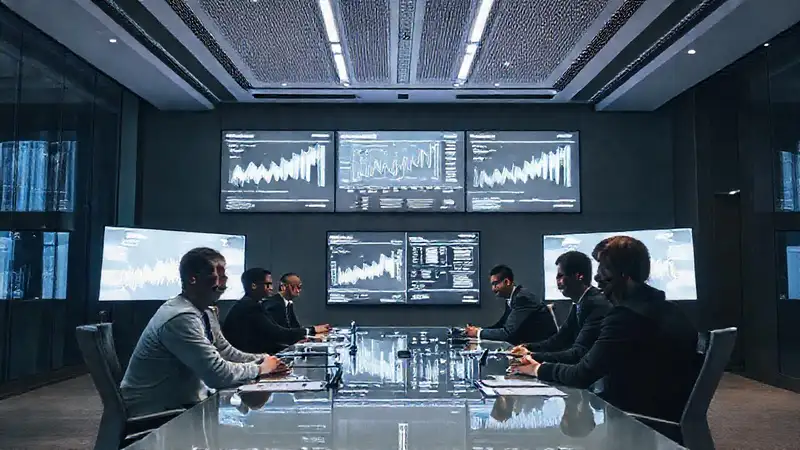 Ejecutivos toman decisiones estratégicas con datos