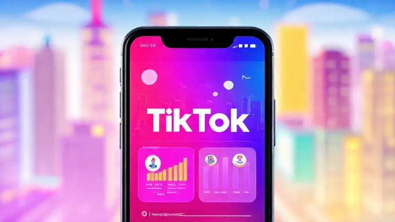 TikTok promociona marketing digital vibrante