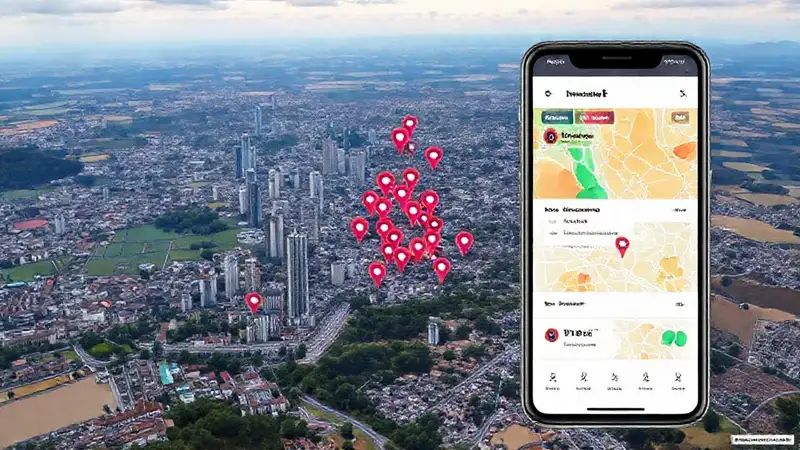 TikTok muestra datos visuales atractivos de ubicaciones