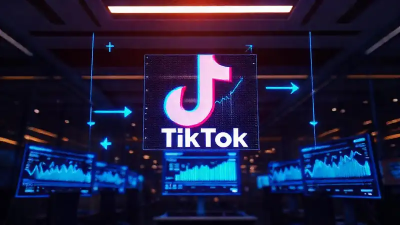 Visualización de datos moderna y brillante