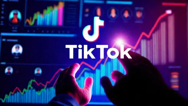 TikTok muestra conexiones digitales vibrantes y ascendentes