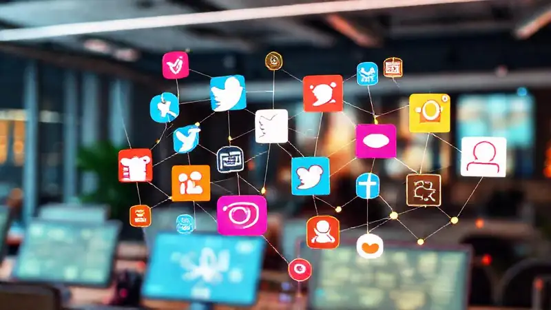 Redes sociales vibrantes conectan y celebran