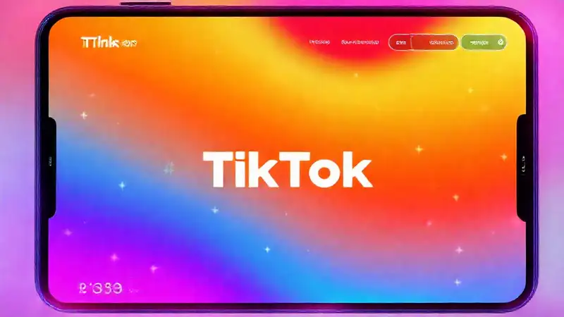 TikTok: interfaz vibrante y social