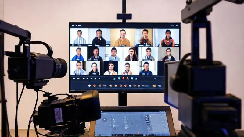 Webinar profesional con alta calidad visual