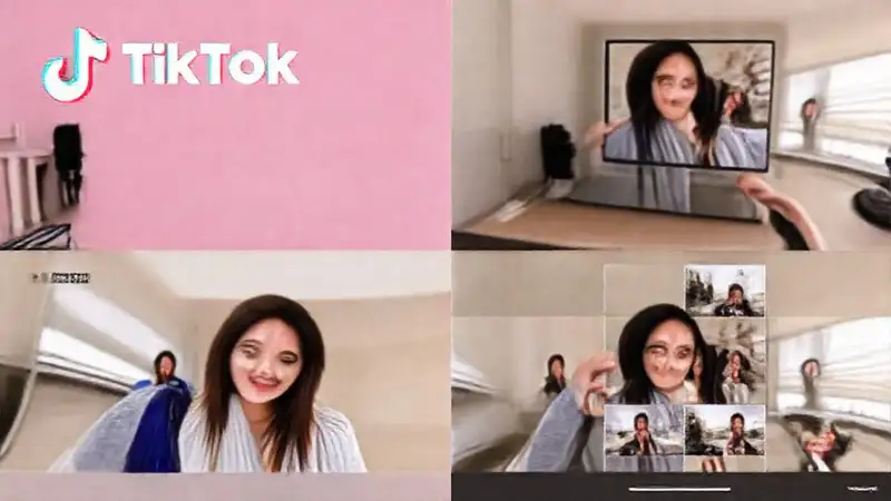 TikTok: diseño moderno y dinámico visual