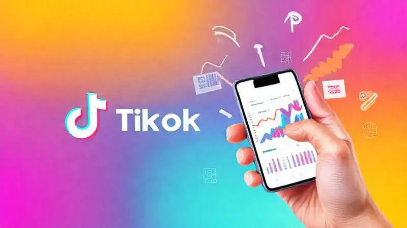 TikTok analiza datos con gráficos vibrantes