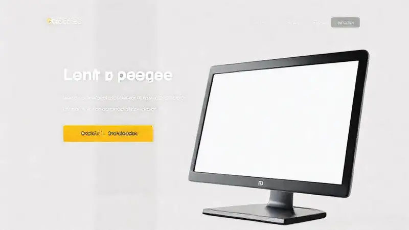 Diseño web atractivo llama a la acción