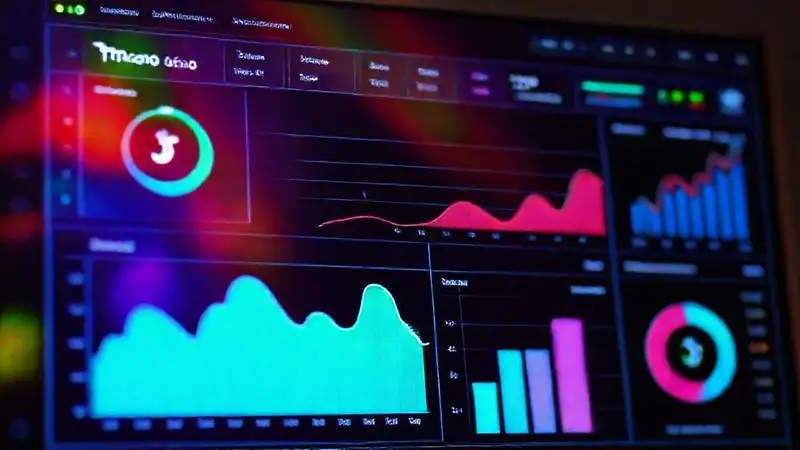 El panel de TikTok muestra éxito visual