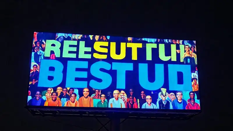 Un anuncio llamativo y persuasivo