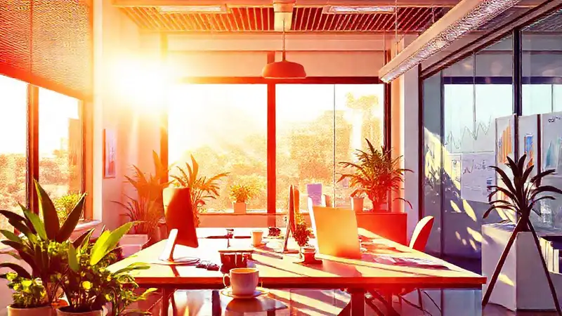 Un negocio próspero y dinámico brillaba