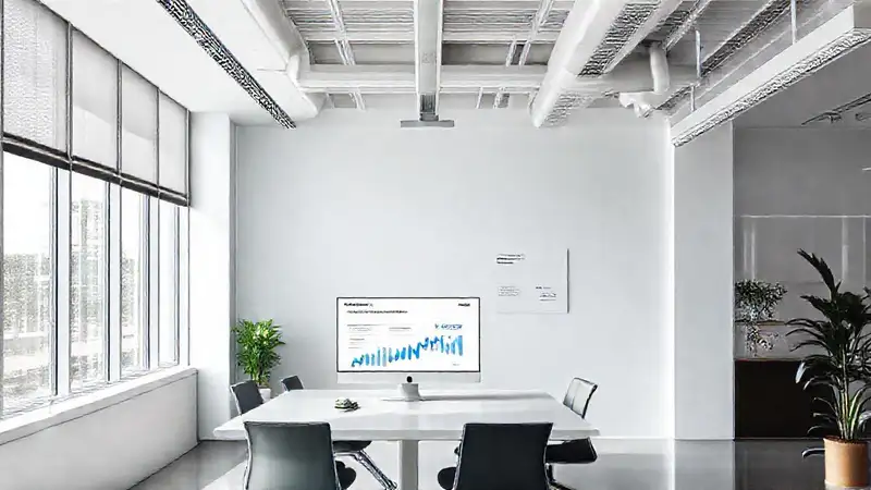 Oficina moderna: diseño impactante y digital