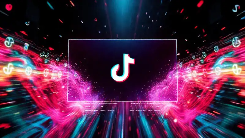 TikTok presenta un video dinámico y colorido