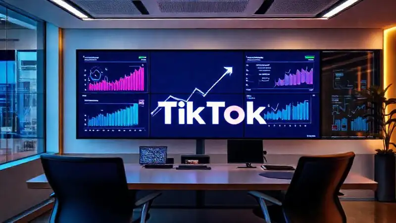 Oficina moderna: análisis profesional y dinámico