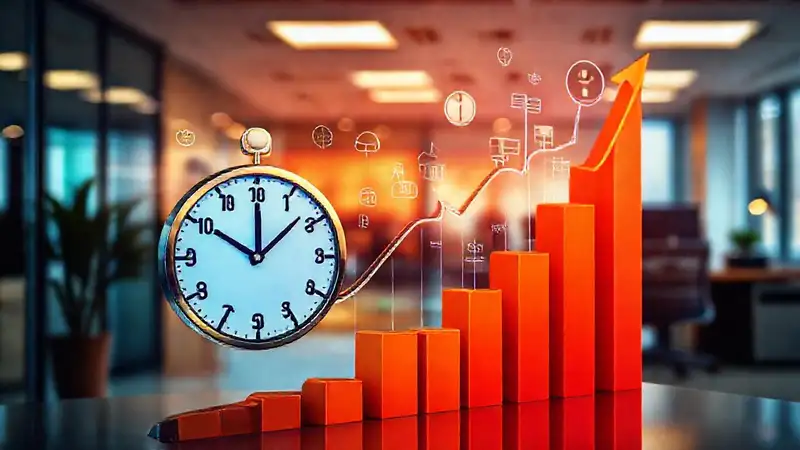 Análisis estratégico con tendencia ascendente