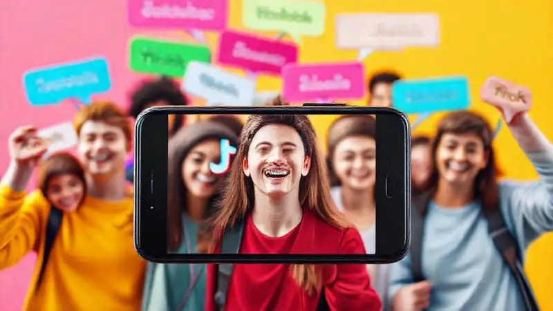 TikTok presenta un diseño juvenil y dinámico