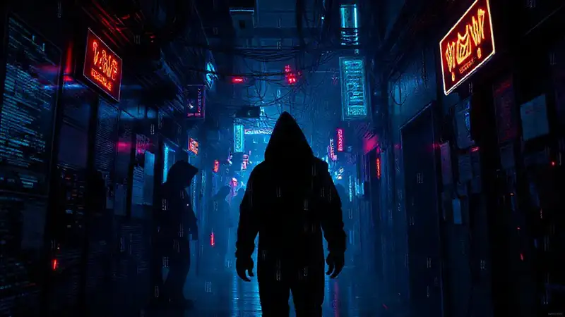 Cyberpunk digital: peligro en la oscuridad