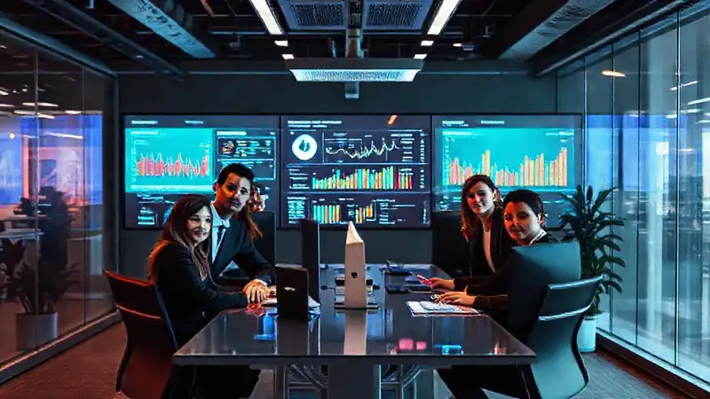 Oficina moderna: datos y profesionales digitales