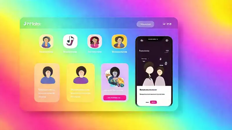 TikTok es un diseño vibrante y atractivo