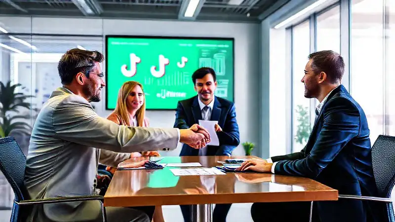 Reunión estratégica con colaboración digital