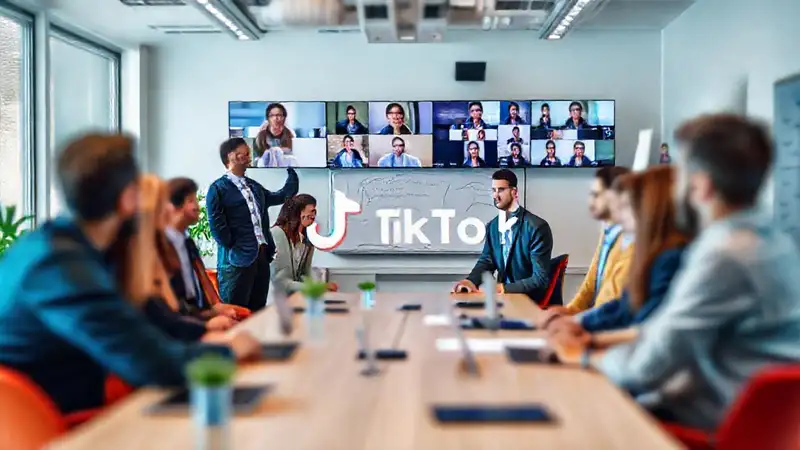 Oficina moderna, colaborativa y digitalmente vibrante