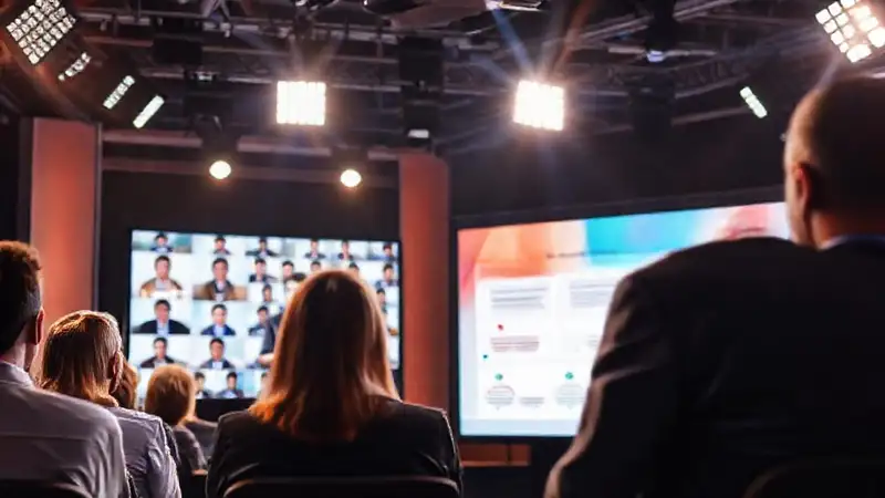 Webinar profesional cautivador y visualmente atractivo