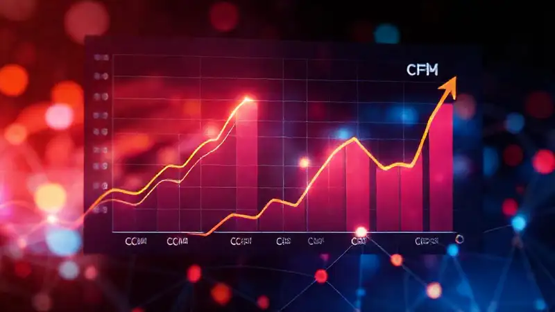 Gráficos digitales muestran datos visualmente enfocados