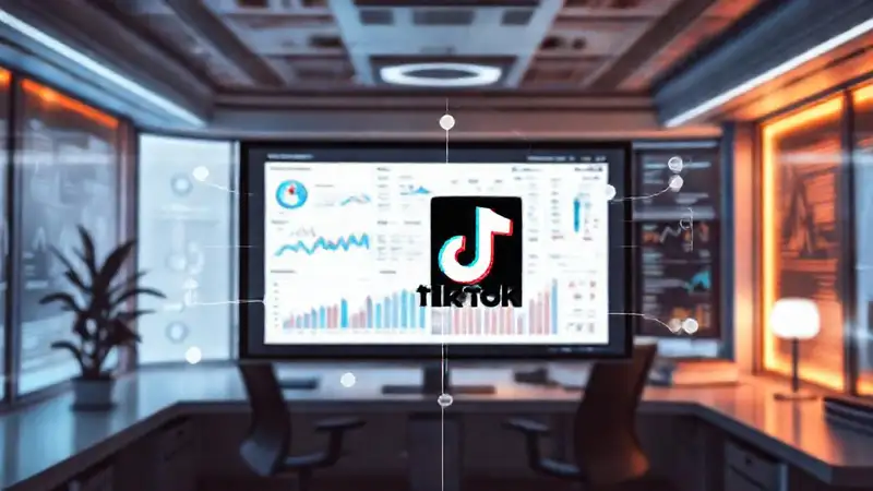 Visualización de datos futurista, profesional y elegante