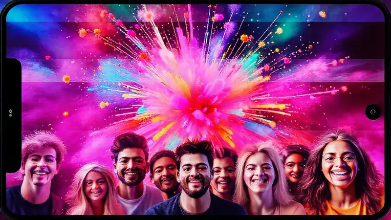TikTok: contenido visual y creativo vibrante