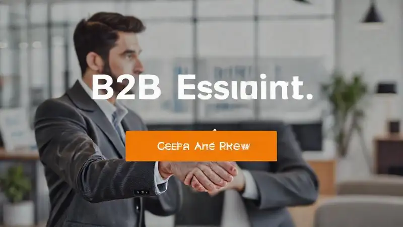 Un ejecutivo B2B ofrece soluciones estratégicas digitales