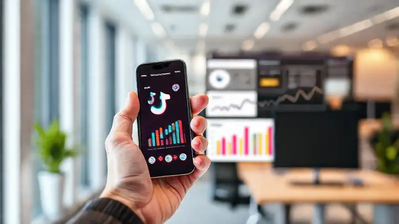 Estrategia de negocios visualmente atractiva en TikTok