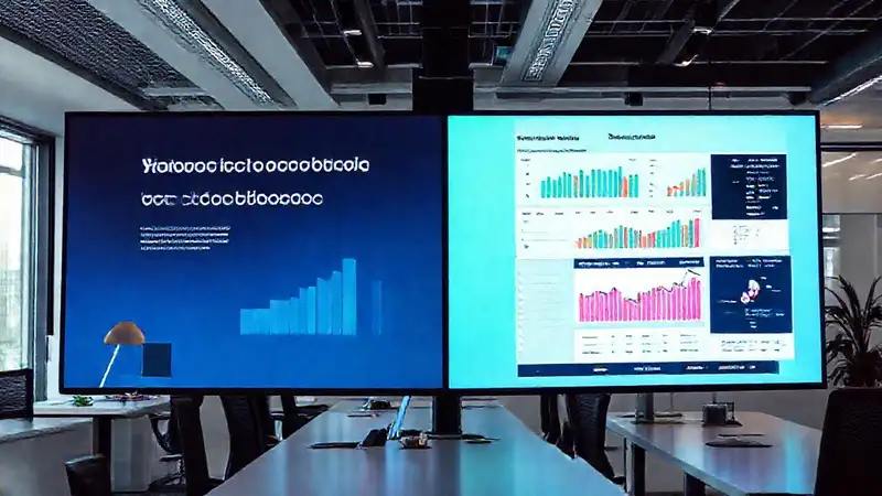 Marketing digital moderno y visualmente dinámico