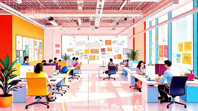 Un espacio de trabajo moderno y creativo