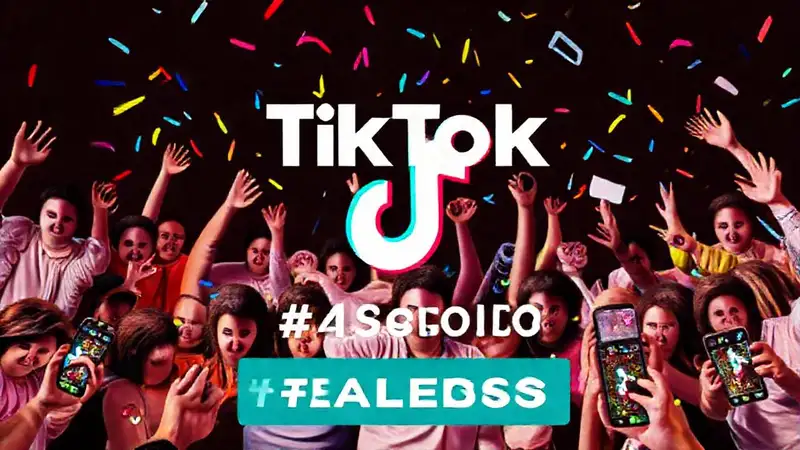 TikTok: colores vibrantes, desafío y movimiento
