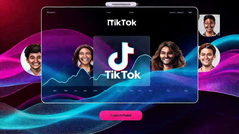 TikTok moderno, vibrante y profesionalmente atractivo