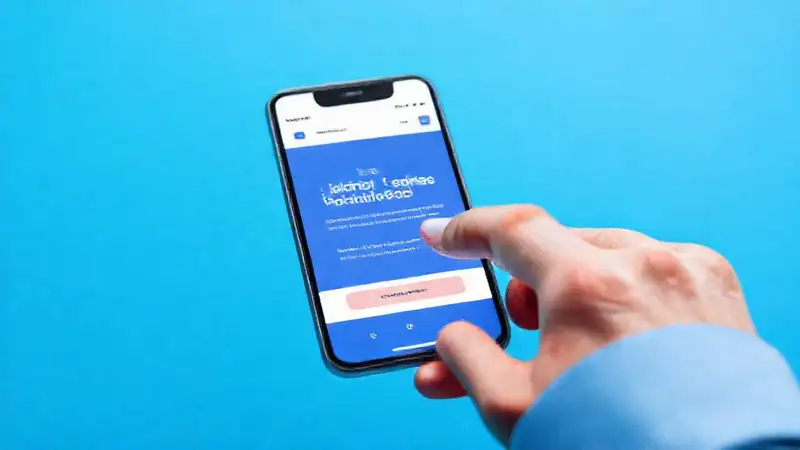 Mockup móvil: interfaz digital optimista