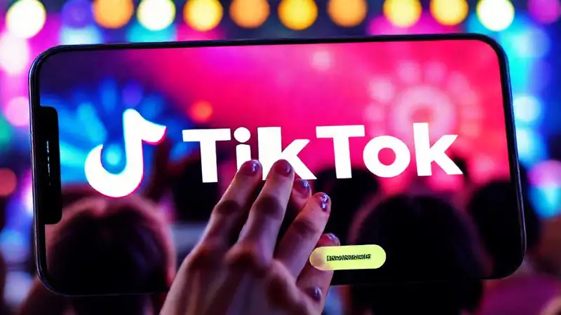 TikTok: interfaz atractiva y vibrante