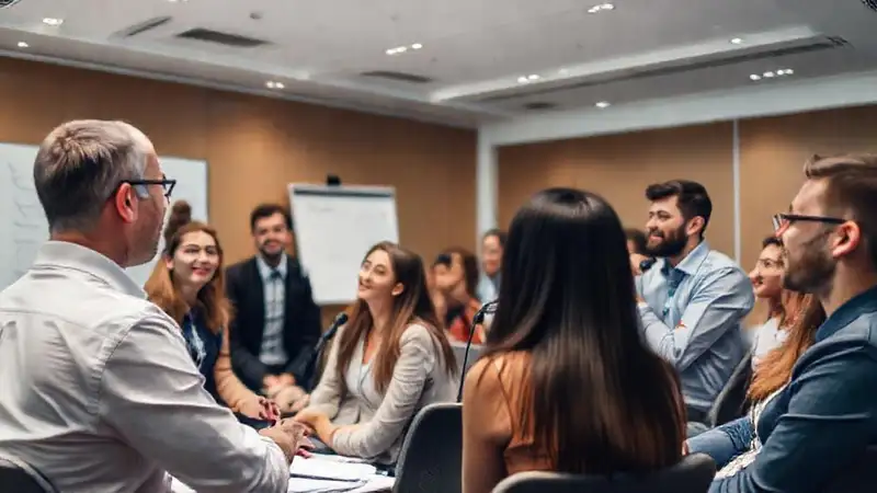Una conferencia interactiva y participativa