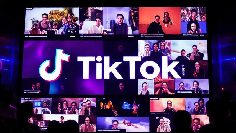 TikTok es una pantalla vibrante y dinámica