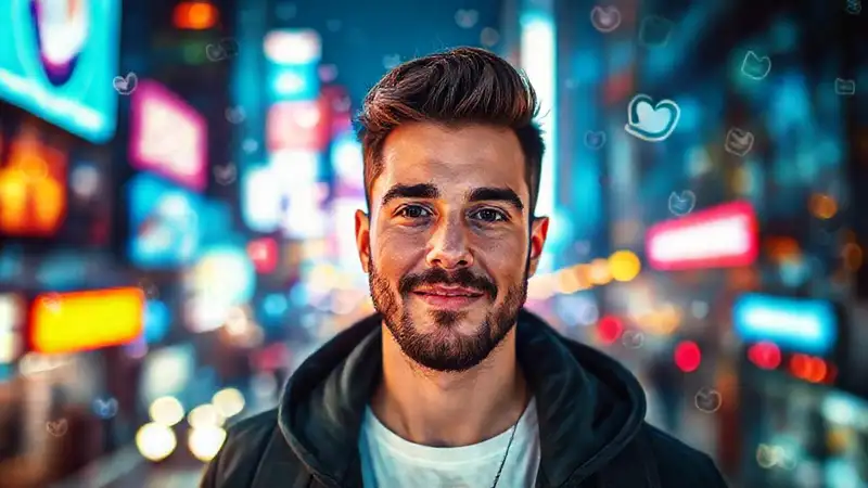 Un influencer brilla en redes digitales