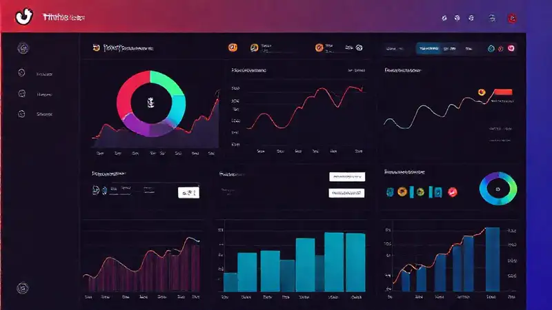 El panel de TikTok presenta datos visuales profesionales