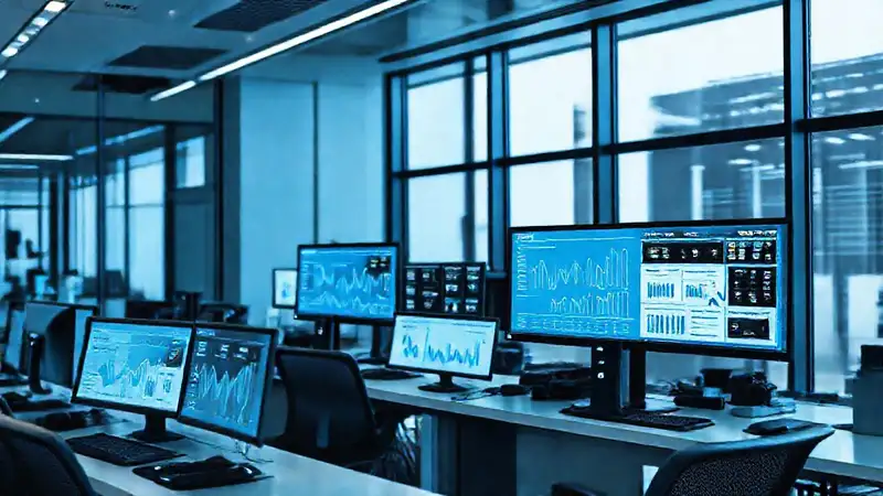 Oficina moderna, profesional y orientada a datos